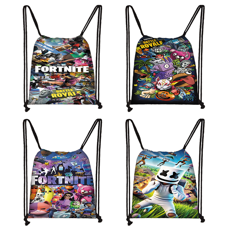 Outdoor Sport Bag - Child Printed Drawstring for Shopping Bag