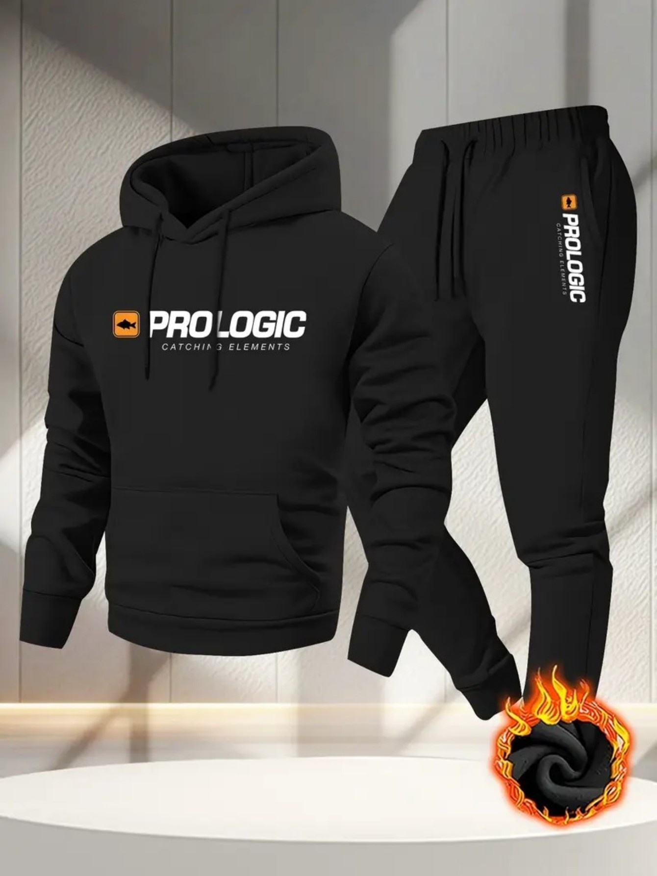 Outdoor Sport Is - Men Printed Fleece Lined Hoodie &