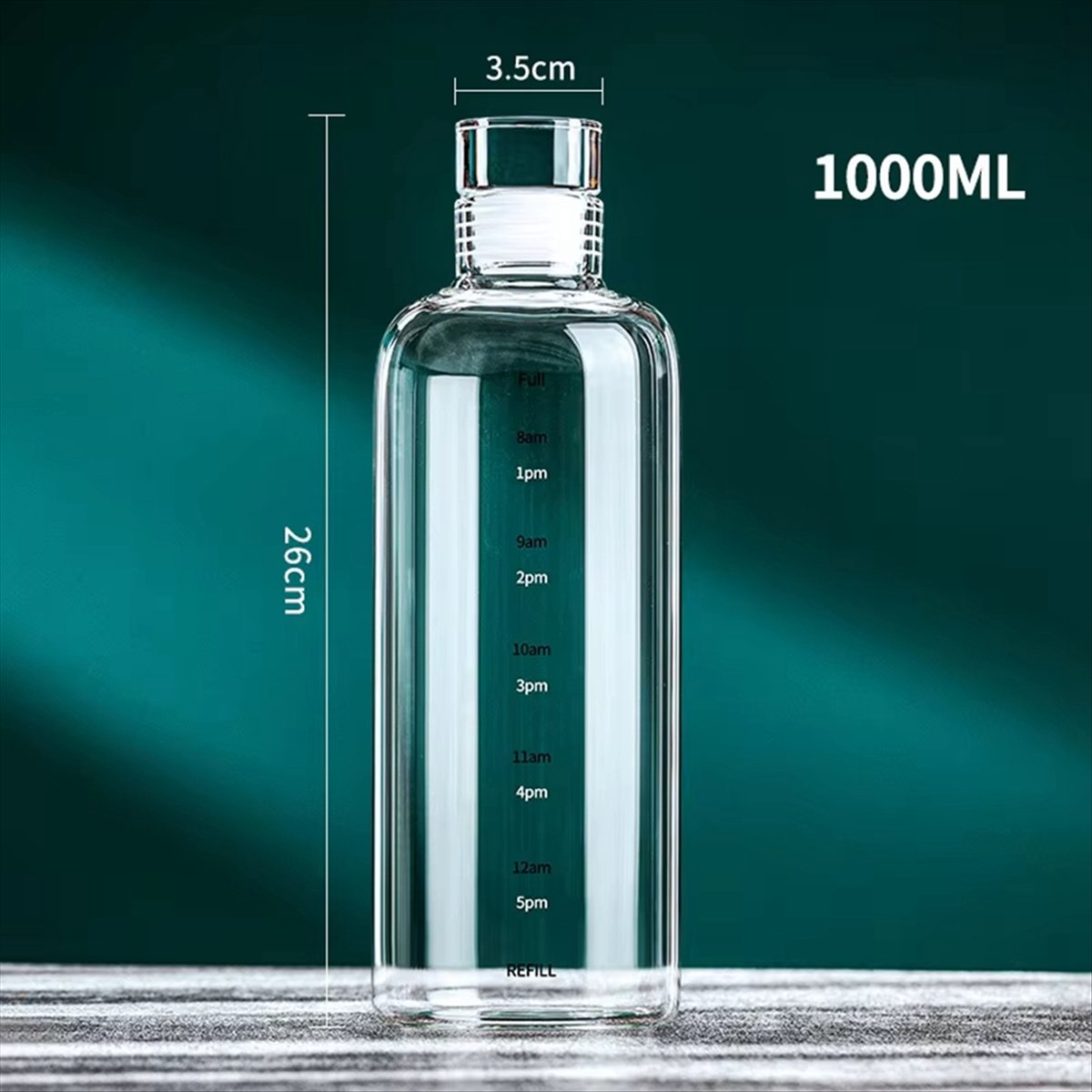Okay 1000ml Glass Sport Water  - Outdoor Sport Glass Water Bottle ulasan dan harga