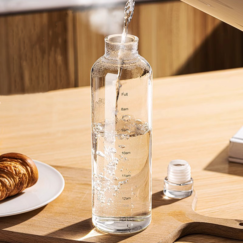 FOME Glass Sport Water Bottle  - Outdoor Sport Glass Water Bottle ulasan dan harga