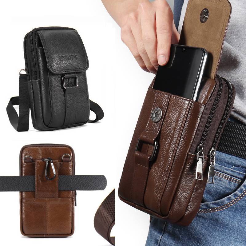 Men's Mobile Phone Waist Bag O - Outdoor Sport Bag ulasan dan harga