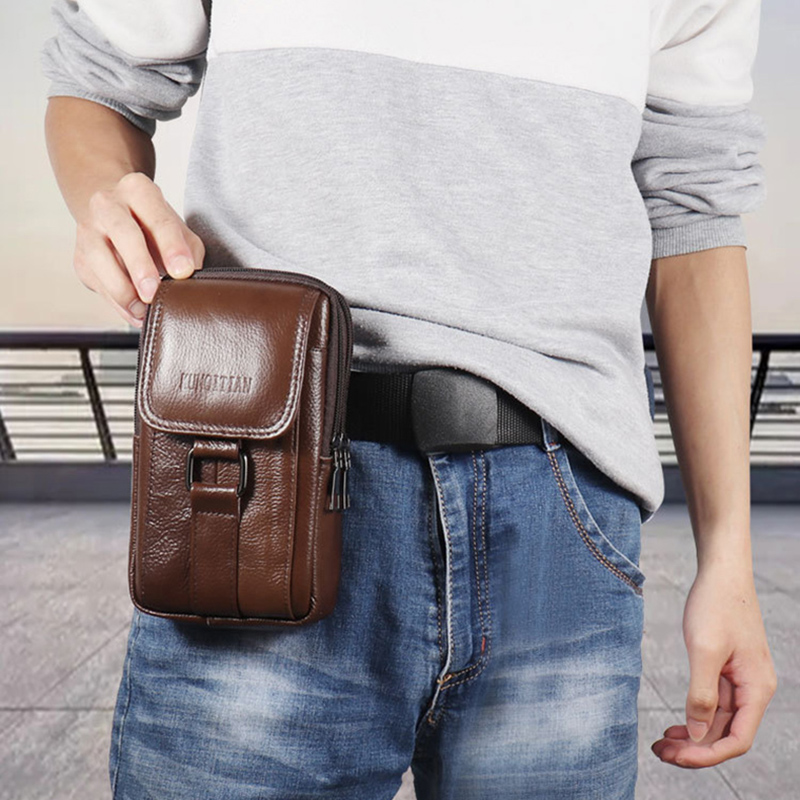 Men's Mobile Phone Waist Bag O - Outdoor Sport Bag ulasan dan harga