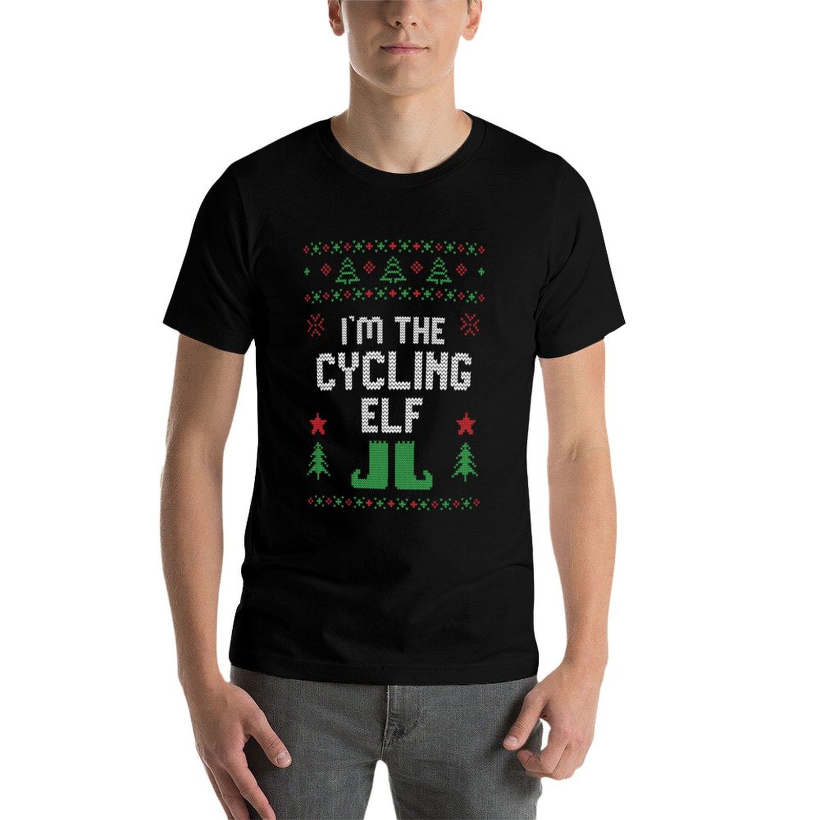 Cycling Elf Ugly Christmas Cos - Outdoor Sportsman Group ulasan dan harga