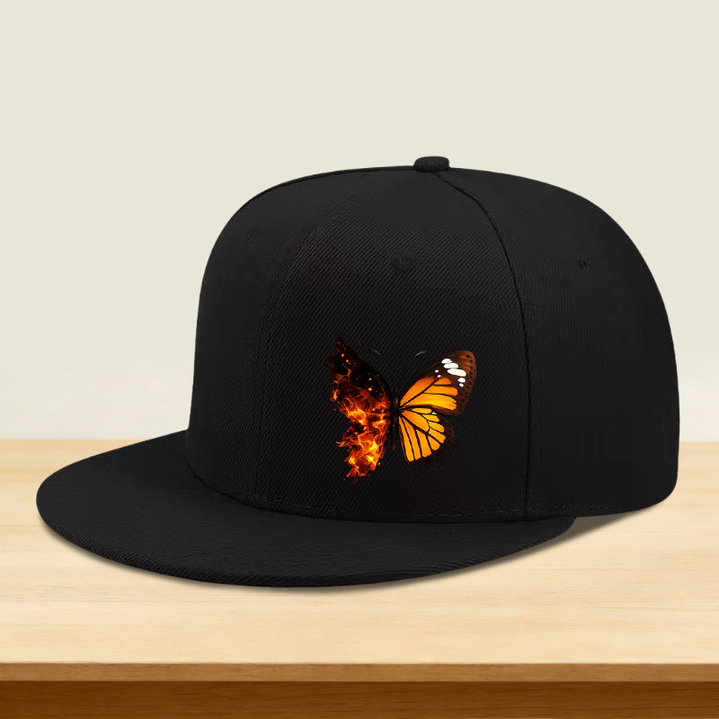 1pc Flame Butterfly Print Hip- - Outdoor Sport Festival ulasan dan harga
