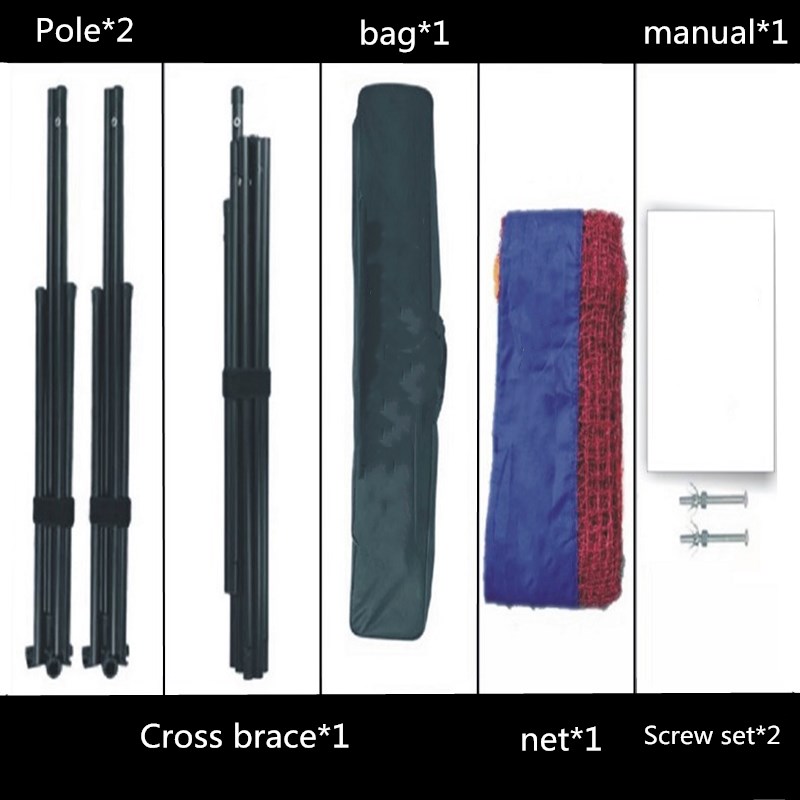 Portable Adjustable Height Spo - Outdoor Sports Net ulasan dan harga