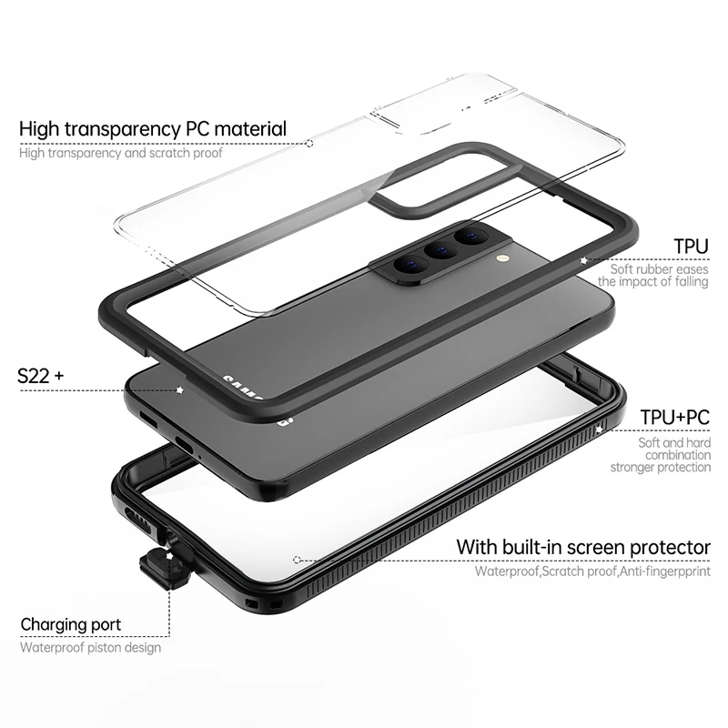 IP68 Waterproof Phone Case For - Outdoor Sport Is ulasan dan harga
