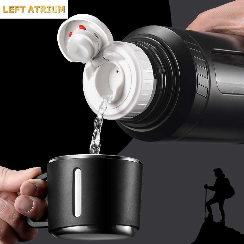 Large Capacity 2L Glass Water  - Outdoor Sport Glass Water Bottle ulasan dan harga