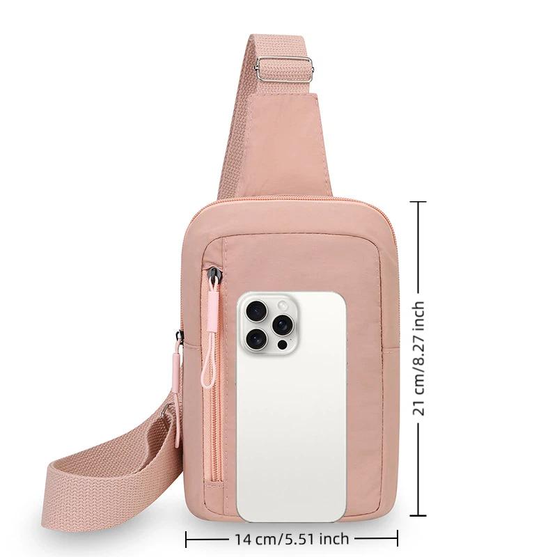 Mini Sling Bag Stylish Crossbo - Outdoor Sport Bag ulasan dan harga
