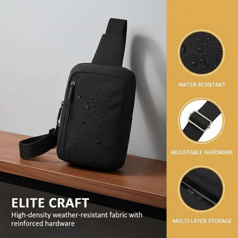 Mini Sling Bag Stylish Crossbo - Outdoor Sport Bag ulasan dan harga